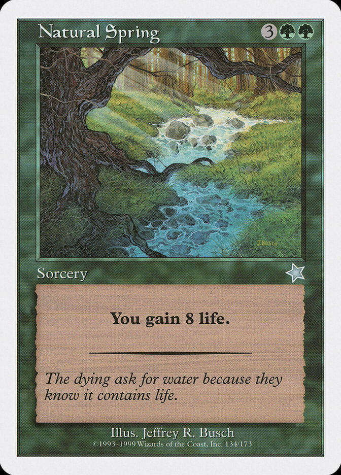 Natural Spring [Starter 1999] | Shuffle n Cut Hobbies & Games