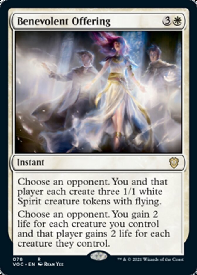 Benevolent Offering [Innistrad: Crimson Vow Commander] | Shuffle n Cut Hobbies & Games