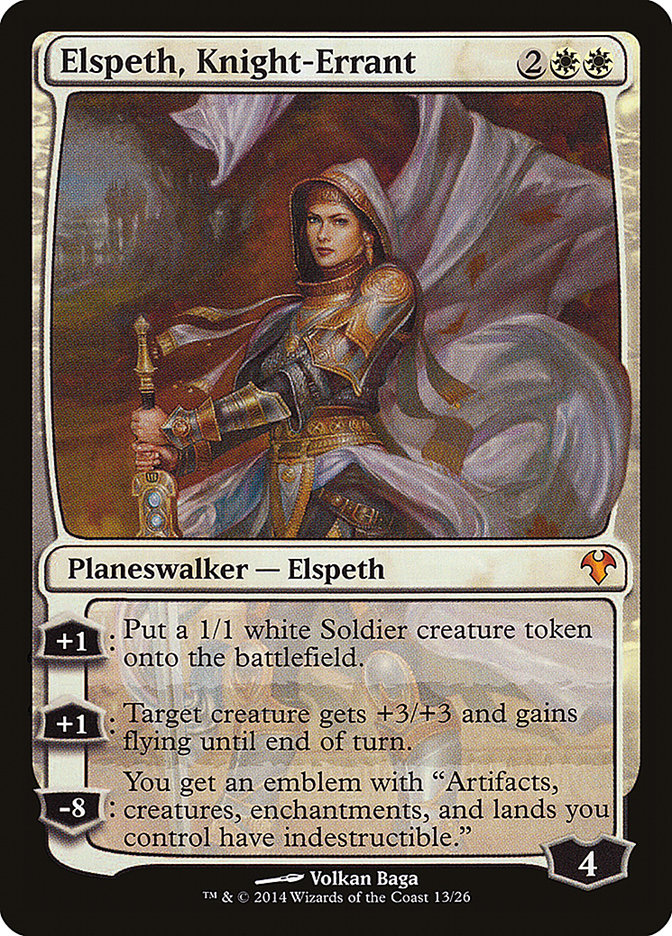 Elspeth, Knight-Errant [Modern Event Deck 2014] | Shuffle n Cut Hobbies & Games