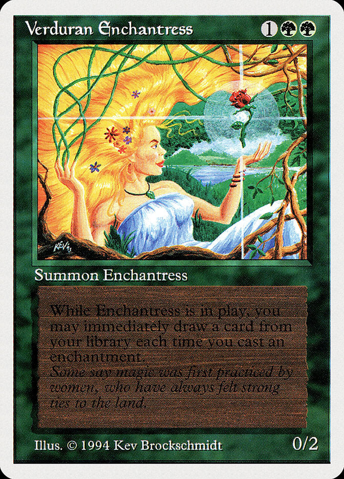 Verduran Enchantress [Summer Magic / Edgar] | Shuffle n Cut Hobbies & Games