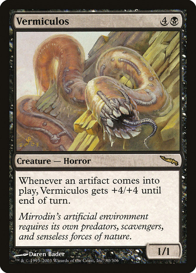 Vermiculos [Mirrodin] | Shuffle n Cut Hobbies & Games