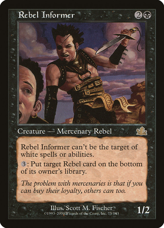 Rebel Informer [Prophecy] | Shuffle n Cut Hobbies & Games