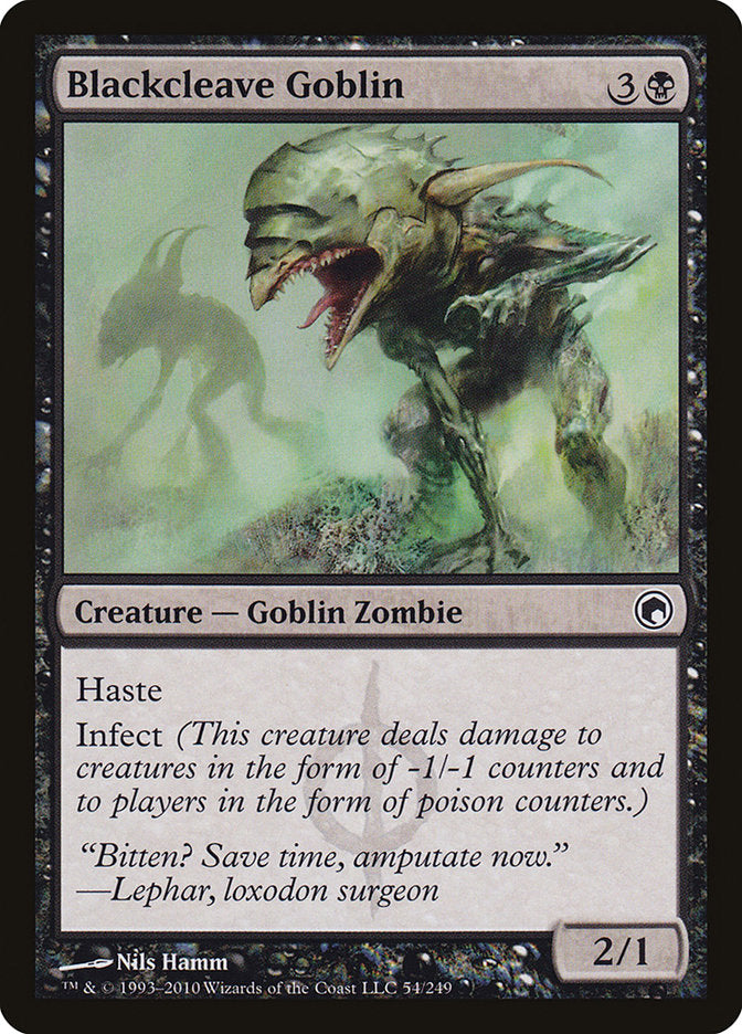 Blackcleave Goblin [Scars of Mirrodin] | Shuffle n Cut Hobbies & Games