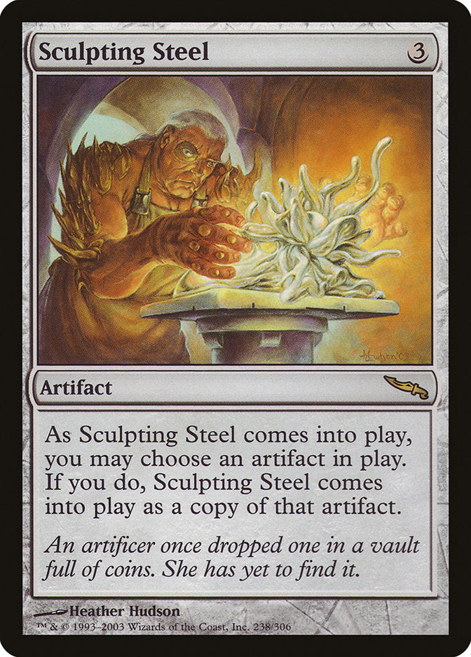 Sculpting Steel [Mirrodin] | Shuffle n Cut Hobbies & Games