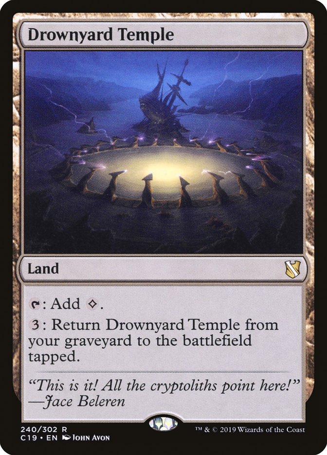 Drownyard Temple [Commander 2019] | Shuffle n Cut Hobbies & Games