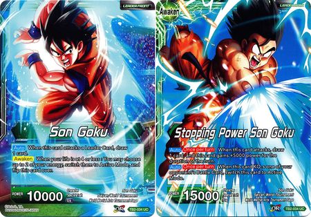 Son Goku // Stopping Power Son Goku [TB2-034] | Shuffle n Cut Hobbies & Games