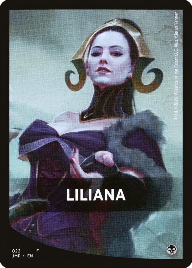 Liliana Theme Card [Jumpstart Front Cards] | Shuffle n Cut Hobbies & Games