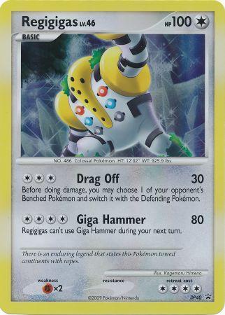 Regigigas (DP40) (Jumbo Card) [Diamond & Pearl: Black Star Promos] | Shuffle n Cut Hobbies & Games