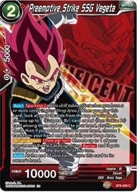 Preemptive Strike SSG Vegeta [BT6-008] | Shuffle n Cut Hobbies & Games