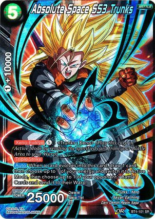 Absolute Space SS3 Trunks [BT4-101] | Shuffle n Cut Hobbies & Games