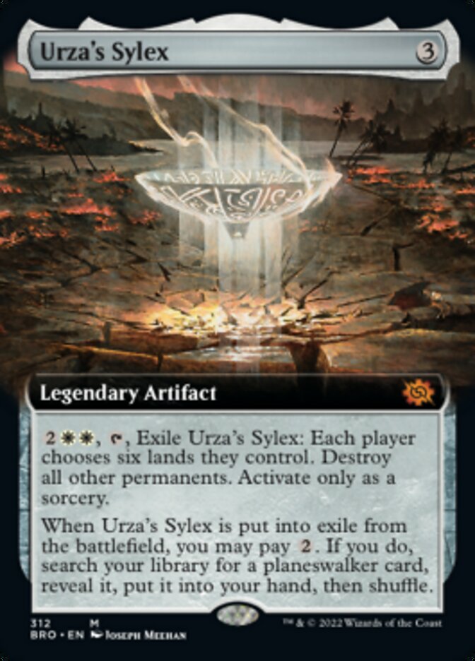 Urza's Sylex (Extended Art) [The Brothers' War] | Shuffle n Cut Hobbies & Games