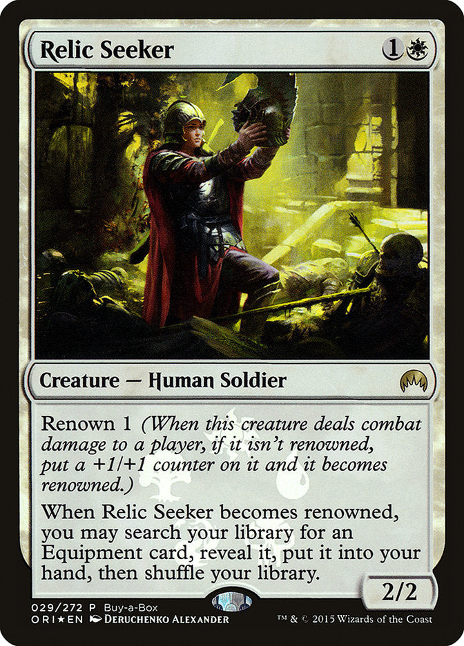 Relic Seeker (Buy-A-Box) [Magic Origins Promos] | Shuffle n Cut Hobbies & Games