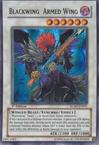 Blackwing Armed Wing [RGBT-EN041] Super Rare | Shuffle n Cut Hobbies & Games