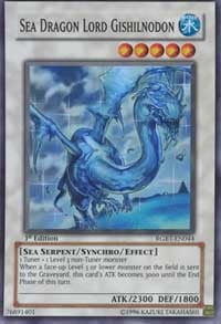 Sea Dragon Lord Gishilnodon [RGBT-EN044] Super Rare | Shuffle n Cut Hobbies & Games