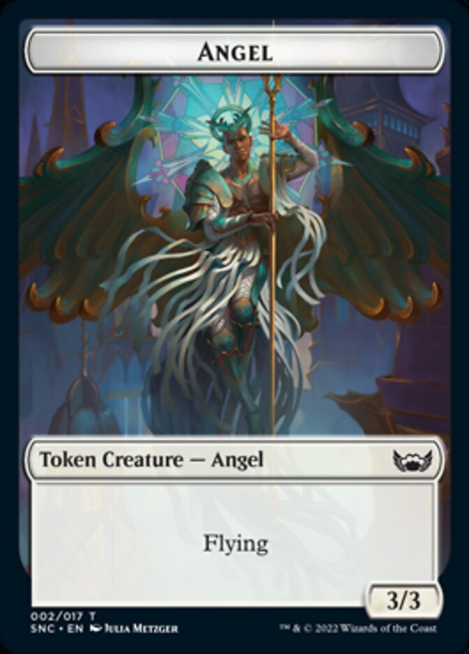 Angel Token [Streets of New Capenna Tokens] | Shuffle n Cut Hobbies & Games