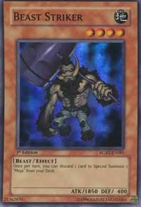 Beast Striker [RGBT-EN085] Super Rare | Shuffle n Cut Hobbies & Games