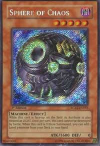 Sphere of Chaos [RGBT-EN093] Secret Rare | Shuffle n Cut Hobbies & Games