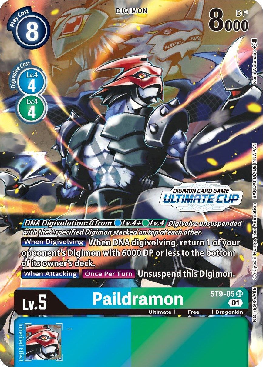 Paildramon [ST9-05] (April Ultimate Cup 2022) [Starter Deck: Ultimate Ancient Dragon Promos] | Shuffle n Cut Hobbies & Games