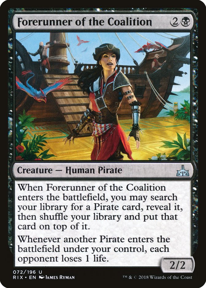 Forerunner of the Coalition [Rivals of Ixalan] | Shuffle n Cut Hobbies & Games