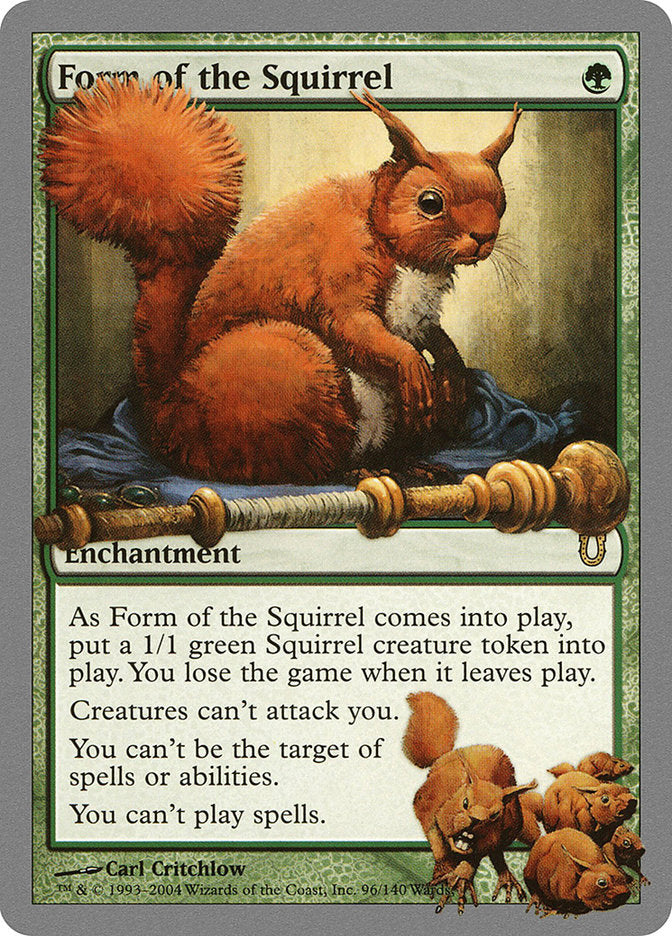 Form of the Squirrel [Unhinged] | Shuffle n Cut Hobbies & Games