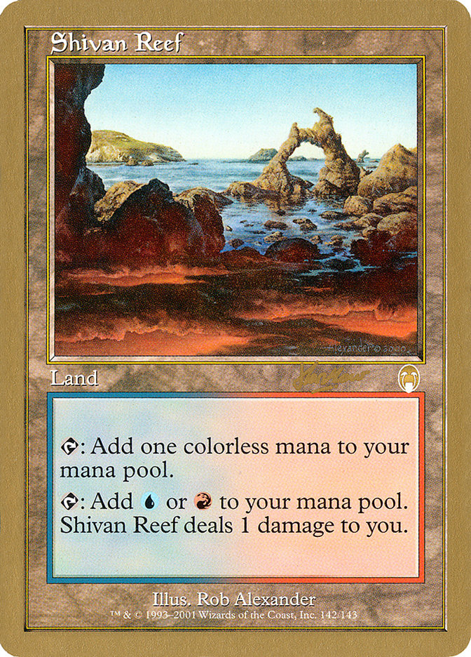 Shivan Reef (Sim Han How) [World Championship Decks 2002] | Shuffle n Cut Hobbies & Games