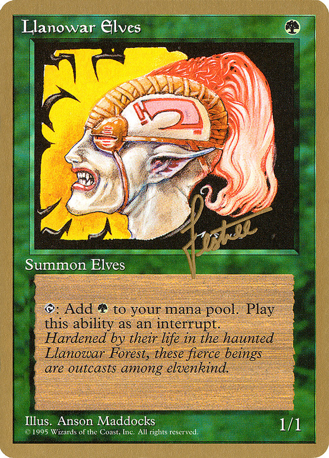 Llanowar Elves (Bertrand Lestree) [Pro Tour Collector Set] | Shuffle n Cut Hobbies & Games