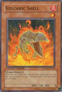 Volcanic Shell [GLD2-EN024] Common | Shuffle n Cut Hobbies & Games