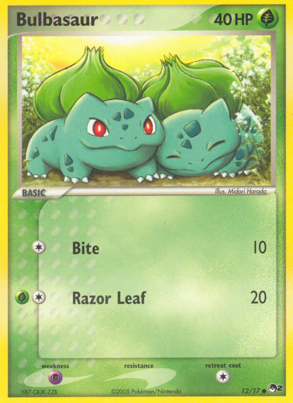 Bulbasaur (12/17) [POP Series 2] | Shuffle n Cut Hobbies & Games