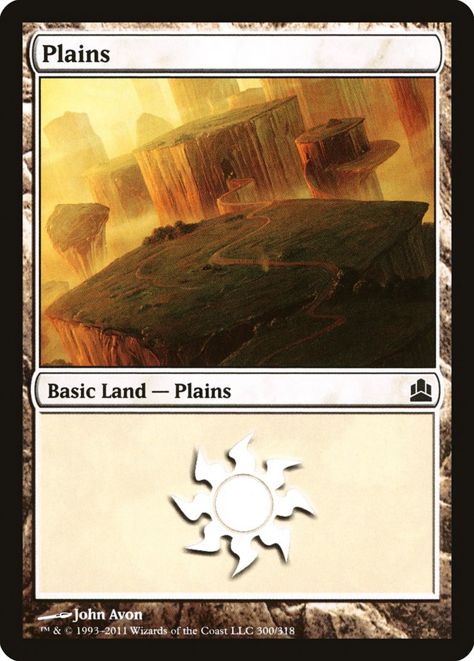 Plains (300) [Commander 2011] | Shuffle n Cut Hobbies & Games