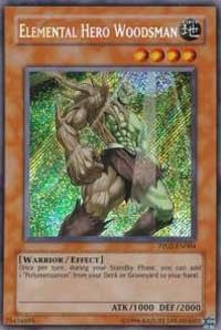 Elemental Hero Woodsman [PP02-EN004] Secret Rare | Shuffle n Cut Hobbies & Games