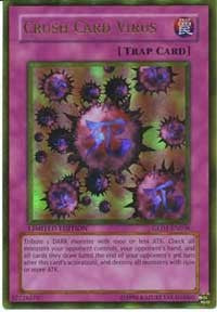 Crush Card Virus [GLD1-EN038] Gold Rare | Shuffle n Cut Hobbies & Games