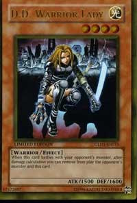 D.D. Warrior Lady [GLD1-EN015] Gold Rare | Shuffle n Cut Hobbies & Games