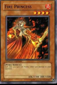 Fire Princess [GLD1-EN005] Common | Shuffle n Cut Hobbies & Games