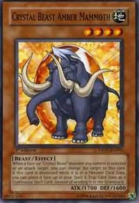 Crystal Beast Amber Mammoth [DP07-EN005] Common | Shuffle n Cut Hobbies & Games