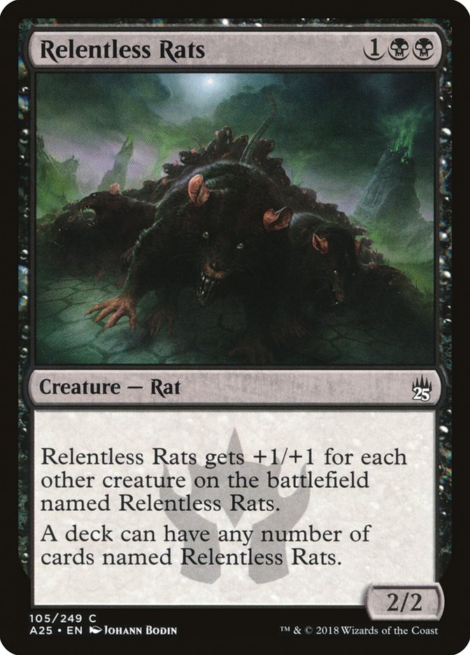 Relentless Rats [Masters 25] | Shuffle n Cut Hobbies & Games