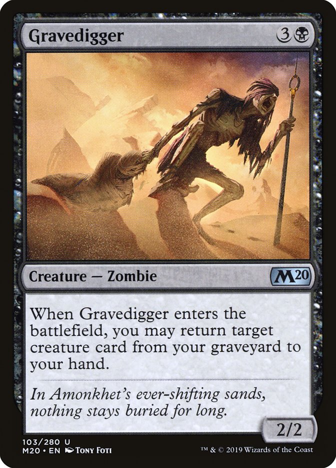 Gravedigger [Core Set 2020] | Shuffle n Cut Hobbies & Games