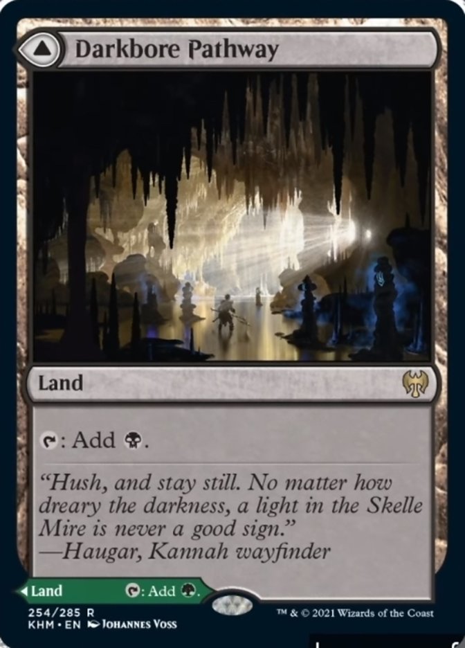 Darkbore Pathway // Slitherbore Pathway [Kaldheim] | Shuffle n Cut Hobbies & Games