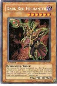 Dark Red Enchanter [PTDN-EN097] Secret Rare | Shuffle n Cut Hobbies & Games