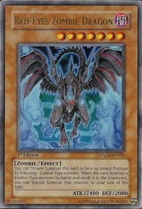 Red-Eyes Zombie Dragon [SDZW-EN001] Ultra Rare | Shuffle n Cut Hobbies & Games