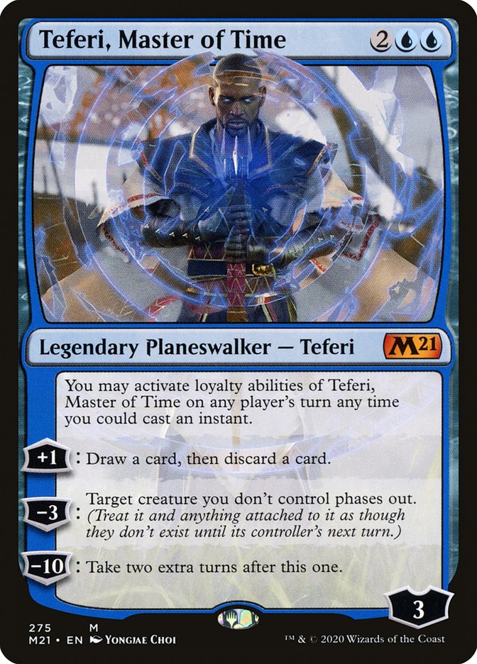 Teferi, Master of Time (275) [Core Set 2021] | Shuffle n Cut Hobbies & Games