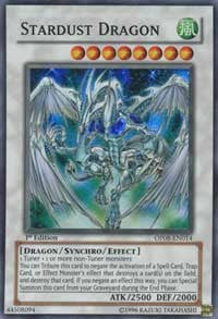 Stardust Dragon [DP08-EN014] Super Rare | Shuffle n Cut Hobbies & Games