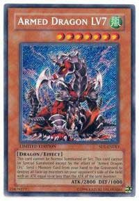 Armed Dragon Lv7 [SD1-ENDE1] Secret Rare | Shuffle n Cut Hobbies & Games