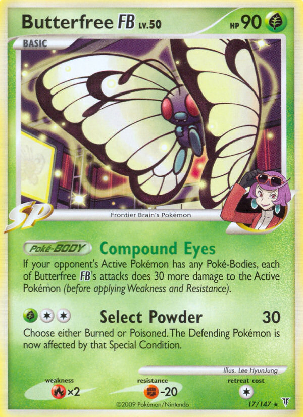 Butterfree FB (17/147) [Platinum: Supreme Victors] | Shuffle n Cut Hobbies & Games