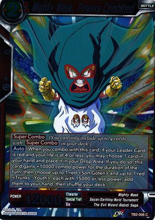 Mighty Mask, Powers Combined [TB2-008] | Shuffle n Cut Hobbies & Games