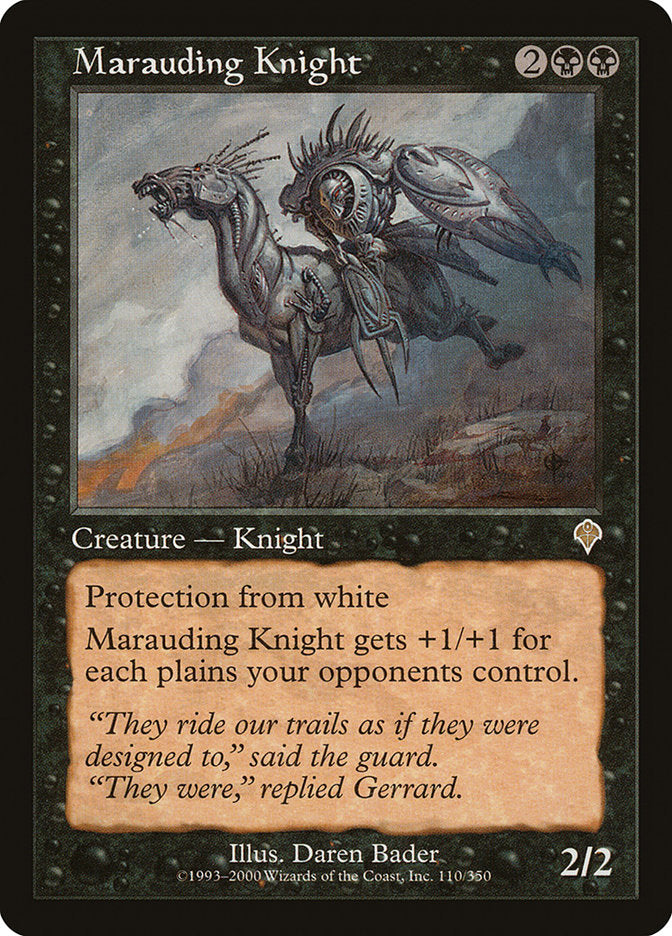 Marauding Knight [Invasion] | Shuffle n Cut Hobbies & Games