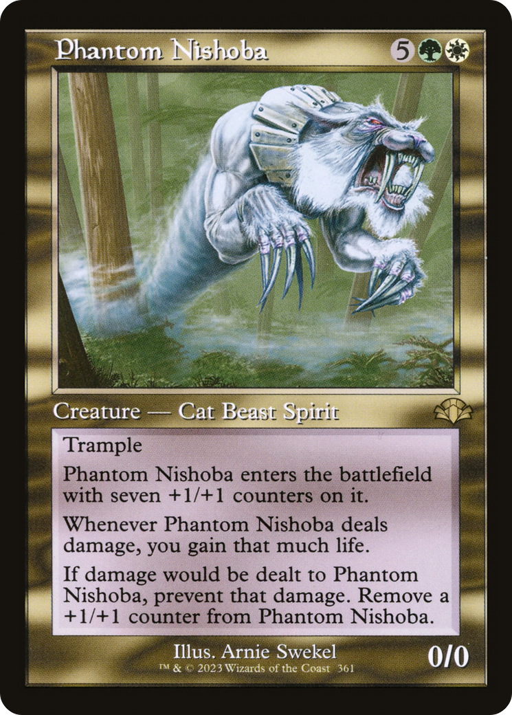 Phantom Nishoba (Retro) [Dominaria Remastered] | Shuffle n Cut Hobbies & Games