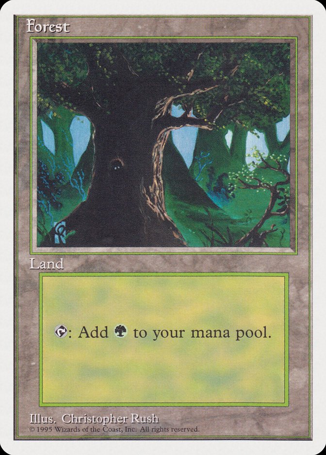 Forest (Creature in Tree Hole) [Rivals Quick Start Set] | Shuffle n Cut Hobbies & Games