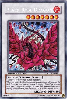 Black Rose Dragon [CT05-EN003] Secret Rare | Shuffle n Cut Hobbies & Games