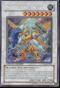 Power Tool Dragon [CT06-EN001] Secret Rare | Shuffle n Cut Hobbies & Games