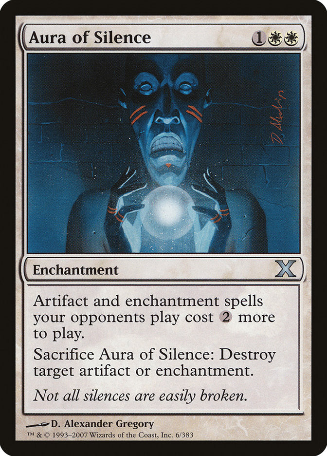 Aura of Silence [Tenth Edition] | Shuffle n Cut Hobbies & Games